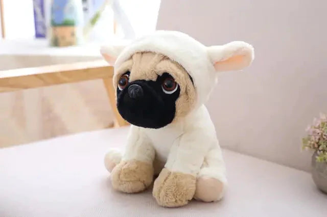 Peluche Chien Carlin Petit