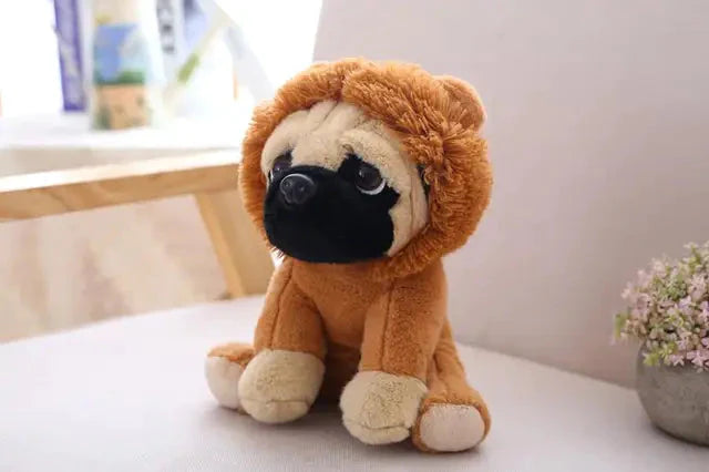 Peluche Chien Carlin Petit