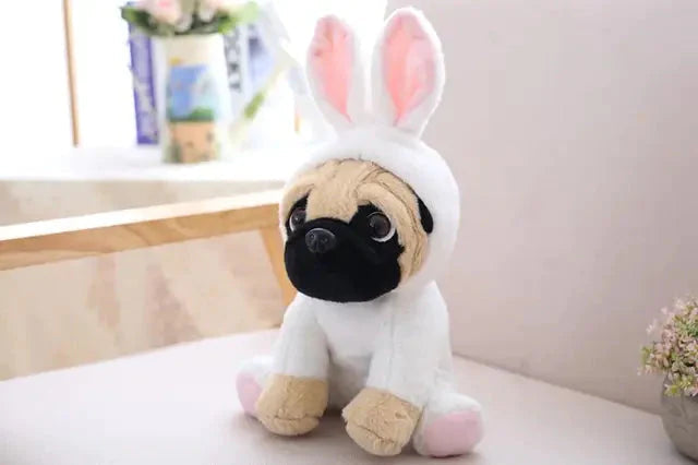 Peluche Chien Carlin Petit