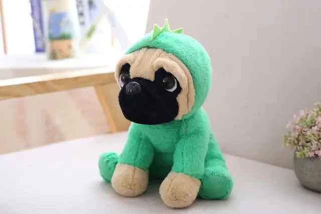 Peluche Chien Carlin Petit