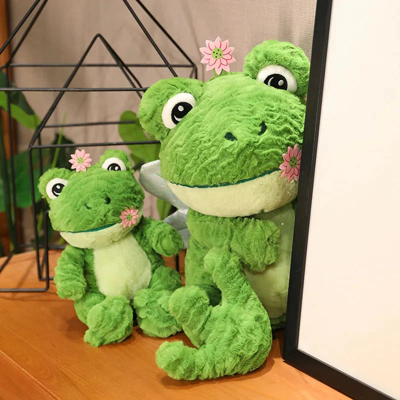 Peluche Genouille Verte