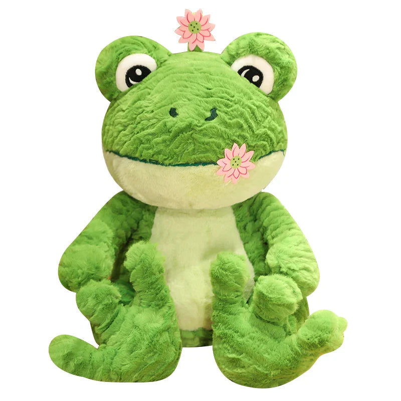 Peluche Genouille Verte