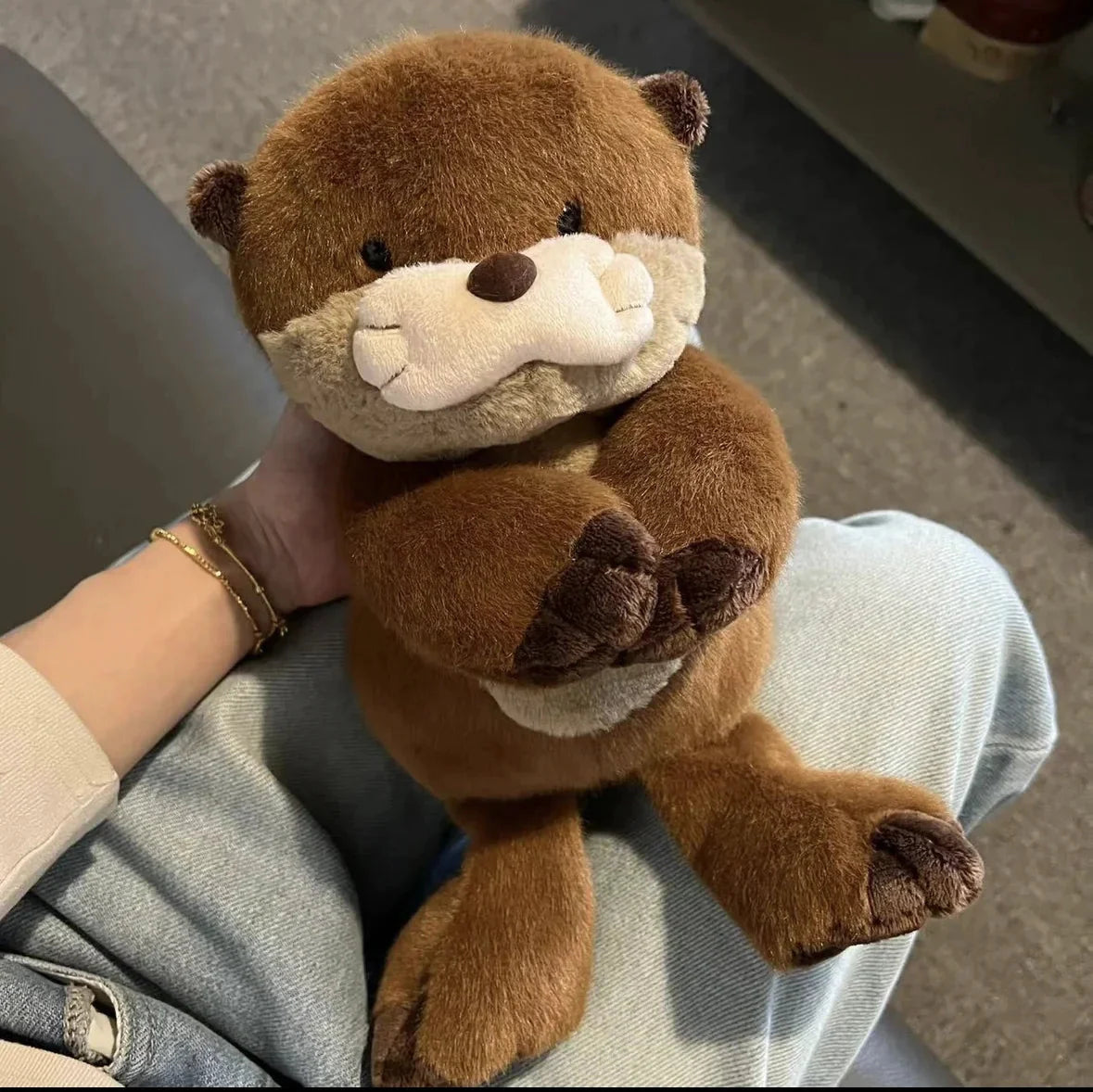 Peluche Loutre bébé