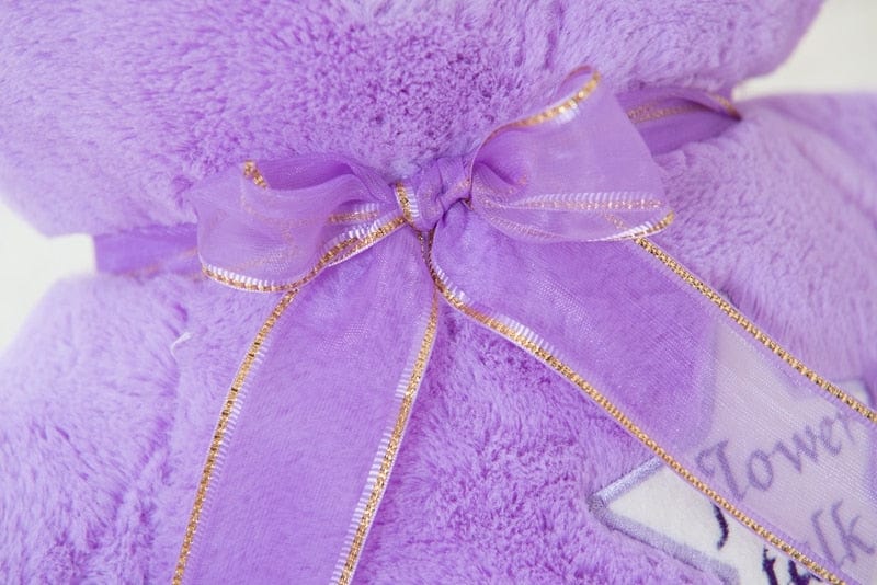 Peluche Ours Violet
